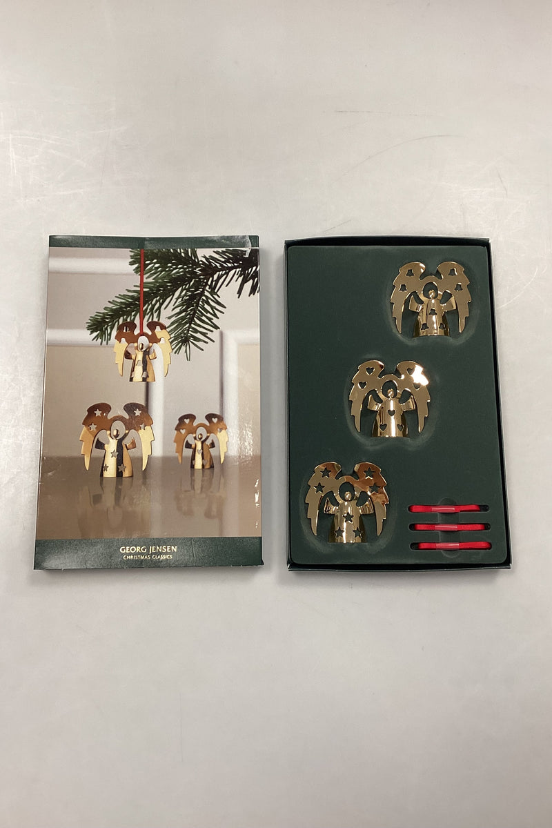 Georg Jensen Christmas Classics Julepynt - Engle: Stjerne, Hjerte, Klokke