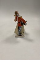 Royal Copenhagen Overglaze Figurine Soldier and Princess No 1180