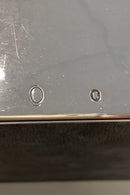 Cigaræske/Lågskrin i sølv med indlæg af træ