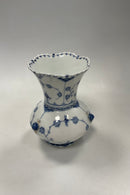 Royal Copenhagen Musselmalet Helblonde Vase med snegle No 1197