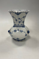 Royal Copenhagen Musselmalet Helblonde Vase med snegle No 1197