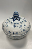 Royal Copenhagen Musselmalet Riflet Stor Jubilæums Punch Bowle No 189