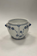 Royal Copenhagen Musselmalet Riflet Urtepotteskjuler No. 125