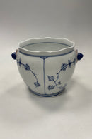 Royal Copenhagen Musselmalet Riflet Urtepotteskjuler No. 126