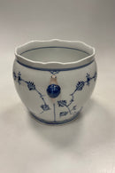 Royal Copenhagen Musselmalet Riflet Urtepotteskjuler No. 126