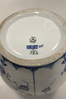 Royal Copenhagen Musselmalet Riflet Urtepotteskjuler No. 126