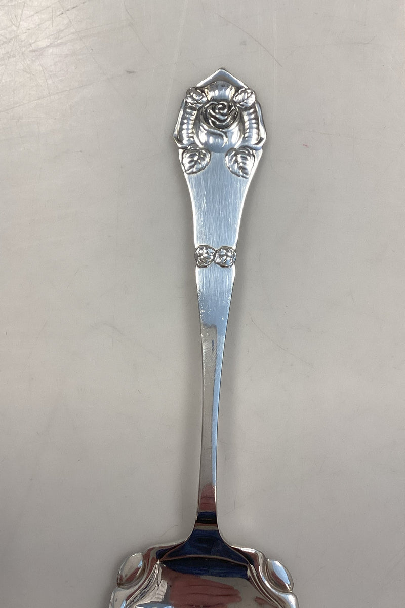 O. V. Mogensen Rose Sølvplet Serveringsske