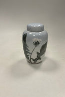 Royal Copenhagen Art Nouveau Vase med Låg No. 113 / 18