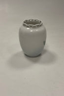 Royal Copenhagen Art Nouveau Vase med gennembrudt top No. 351/160