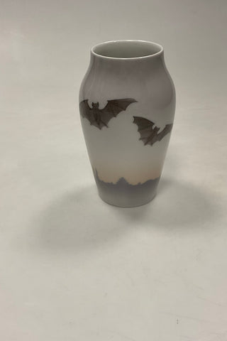 Royal Copenhagen Art Nouveau Flagermus Vase No 225/88B