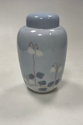 Royal Copenhagen Art Nouveau Vase med Låg No. 103 / 18