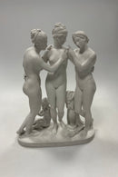 Royal Copenhagen Bisque Figur 3 Gratier af Thorvaldsen