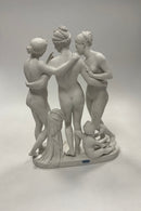 Royal Copenhagen Bisque Figur 3 Gratier af Thorvaldsen