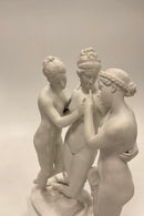 Royal Copenhagen Bisque Figur 3 Gratier af Thorvaldsen