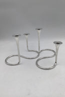 Anton Michelsen Sterling Sølv Lysestager Eigil Jensen (2) - Danam Antik