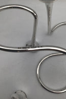 Anton Michelsen Sterling Sølv Lysestager Eigil Jensen (2) - Danam Antik