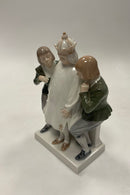 Royal Copenhagen Figur Kejserens Nye Klæder No 1288.