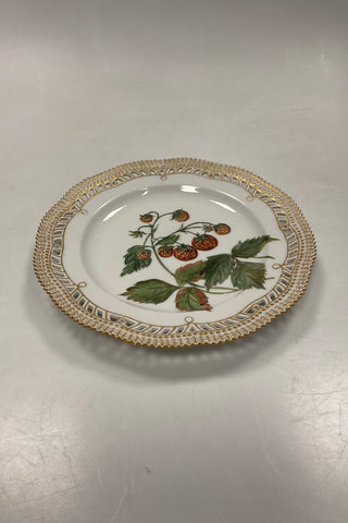Royal Copenhagen Privat Malet Flora Danica Frugttallerken No. 3554