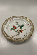 Royal Copenhagen Privat Malet Flora Danica Frugttallerken No. 3554
