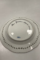 Royal Copenhagen Privat Malet Flora Danica Frugttallerken No. 3554