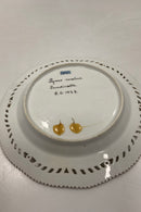 Royal Copenhagen Privat Malet Flora Danica Frugttallerken No. 3554