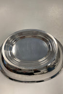 Georg Jensen Sterling Sølv Oval skål på fod No. 306A