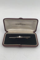 David Andersen 14K Guld Broche med Perle - Danam Antik