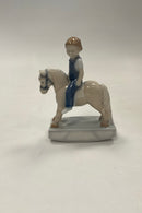 Royal Copenhagen Figur af Pige på Hest No. 5651