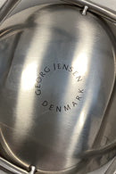 Georg Jensen Lysestage i Rustfrit stål, til Bloklys