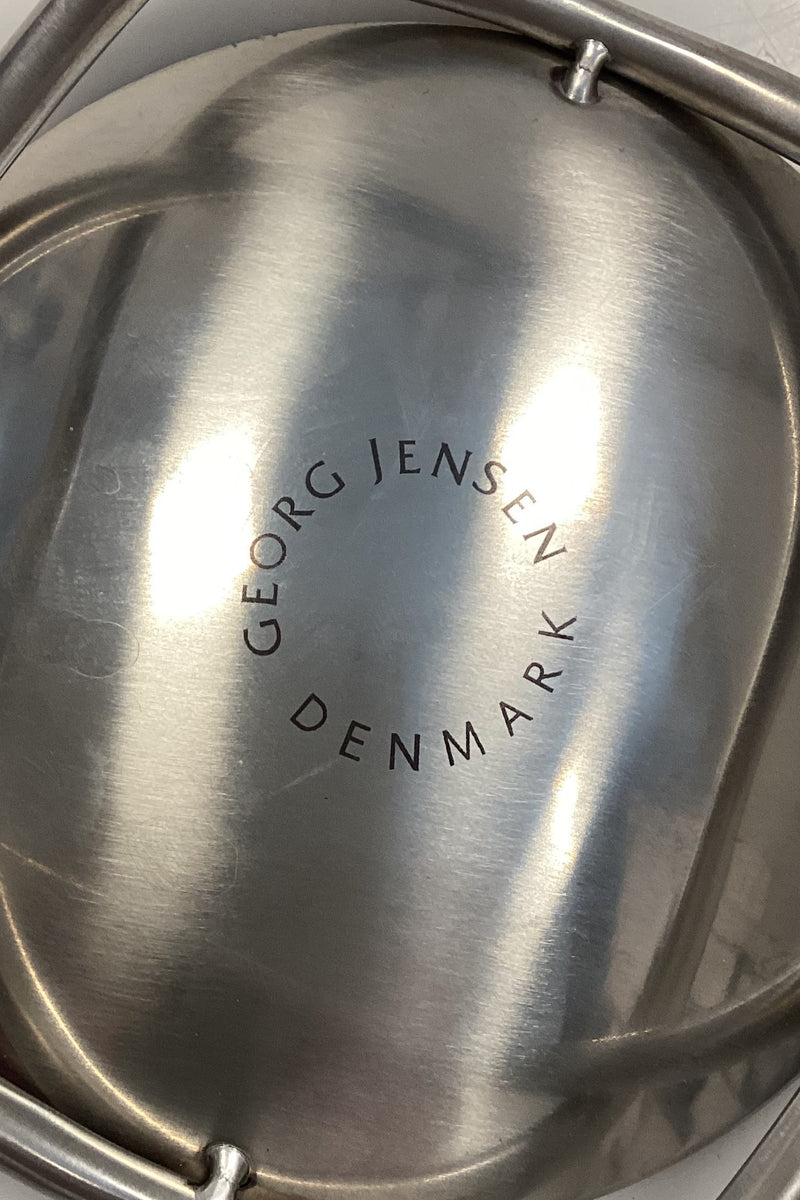 Georg Jensen Lysestage i Rustfrit stål, til Bloklys