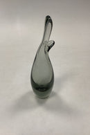 Holmegaard Duckling / Næb-Vase med røget skær