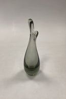 Holmegaard Duckling / Næb-Vase med røget skær