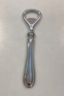Old Danish silver plated bottle opener