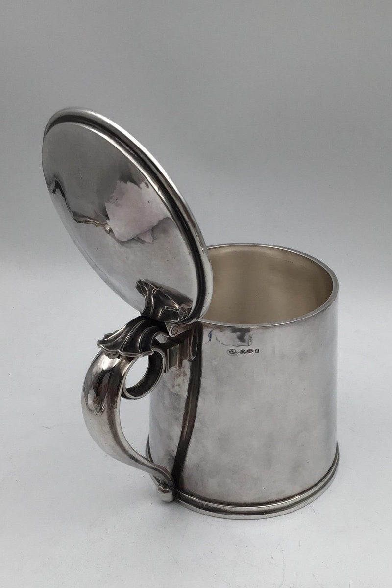 Georg Jensen Sterling Sølv Lågkrus / Tankard / No 565 - Danam Antik