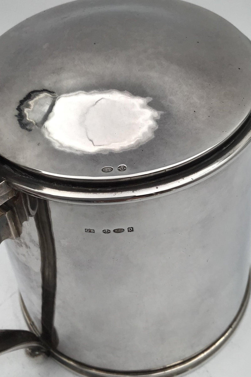 Georg Jensen Sterling Sølv Lågkrus / Tankard / No 565 - Danam Antik