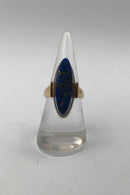 Hans Hansen 14K Guld Ring Lapis Lazuli - Danam Antik