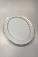 Royal Copenhagen Hvidpot Ovalt Fad No. 6206