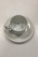 Royal Copenhagen Hvidpot Kaffekop og underkop No. 6237