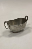 Just Andersen Pewter Oblong Sugar Bowl No 2421