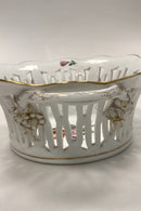 Royal Copenhagen Saxon Flower Light Fruit Bowl No. 1576