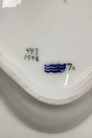 Royal Copenhagen Saxon Flower Light Serving dish No 1598