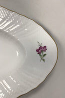 Royal Copenhagen Let Saksisk Blomst Fiskefad No. 1561