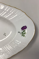 Royal Copenhagen Let Saksisk Blomst Fiskefad No. 1561