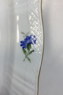 Royal Copenhagen Let Saksisk Blomst Fiskefad No. 1561