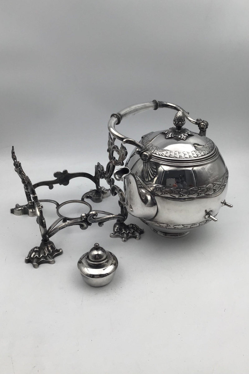 A. Michelsen Sølv Svingkedel (1881) - Danam Antik