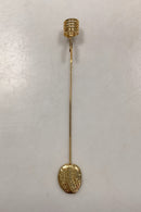 Georg Jensen Golden Christmas Lyseholder - Valnød 2004