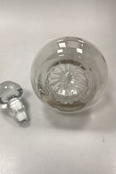 Polsk Glas Karaffel med låg