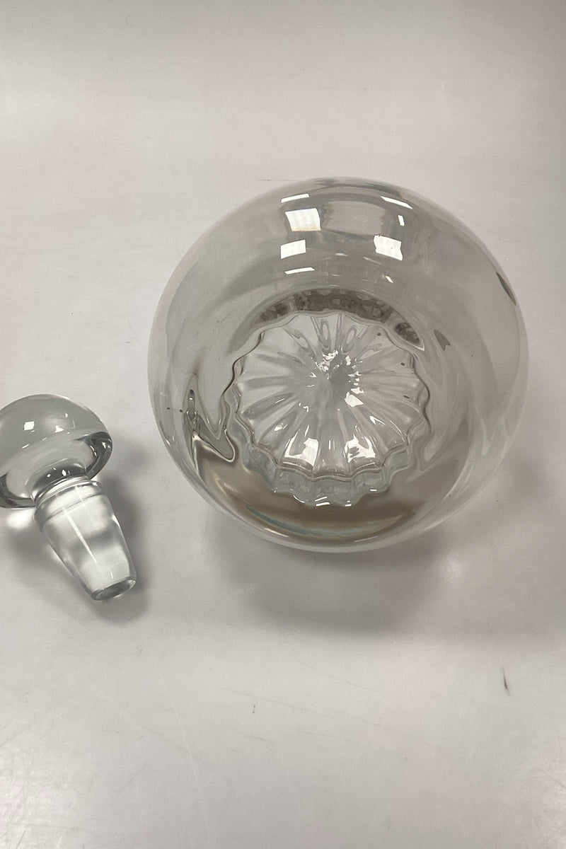 Polsk Glas Karaffel med låg