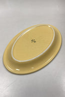 KÄHLER Ursula oval Tallerken i Gul No. 624