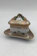 Royal Copenhagen Flora Danica 20/3575 + 20/3576 Trekantet Cremekop - Danam Antik